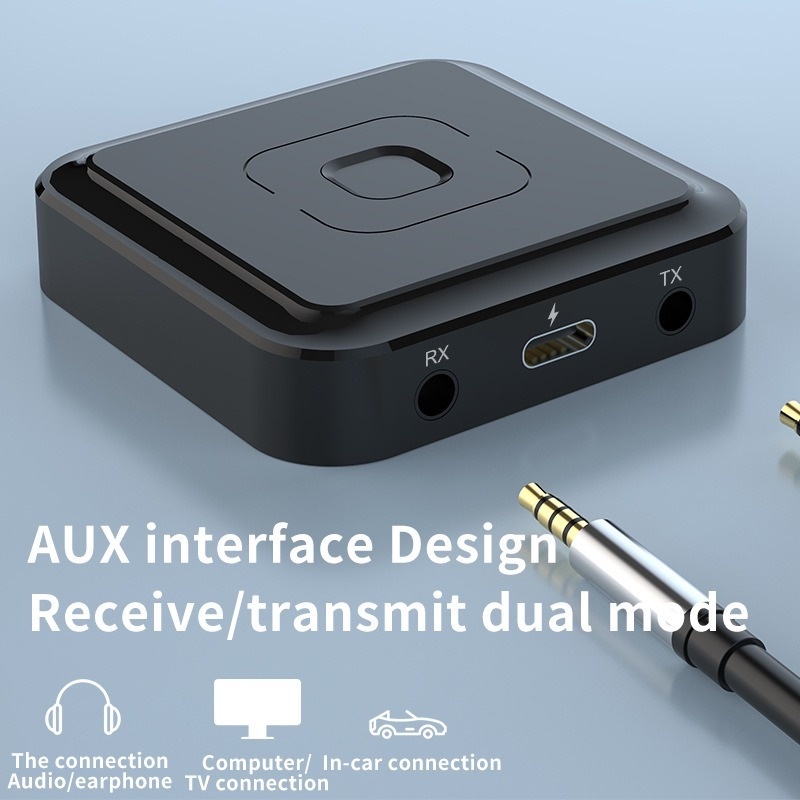 Thiết Bị Thu Phát Tín Hiệu Âm Thanh Bluetooth 5.1 AptX HD LL CSR8675 RCA SPDIF 3.5mm Aux Cho TV / PC / Xe Hơi