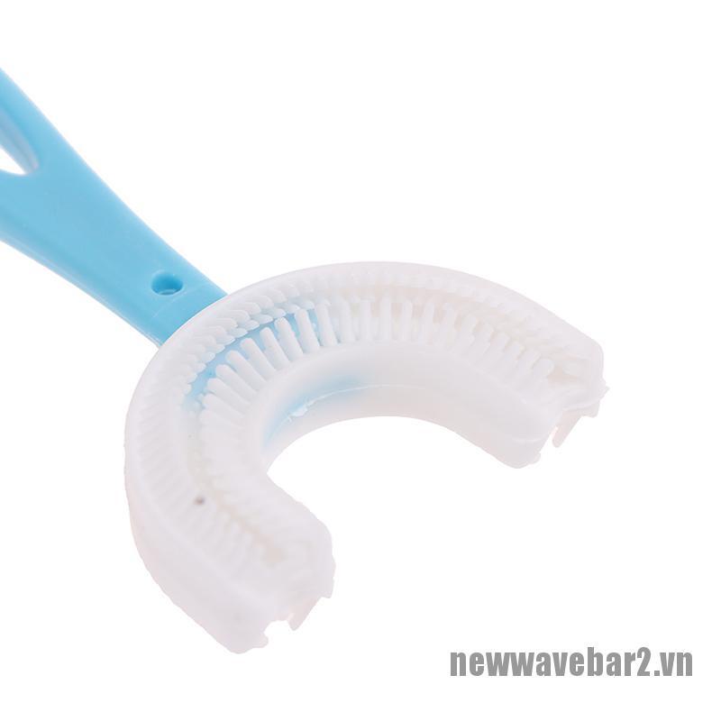 (Hàng Mới Về) Bộ 2 Bàn Chải Đánh Răng Hình Chữ U