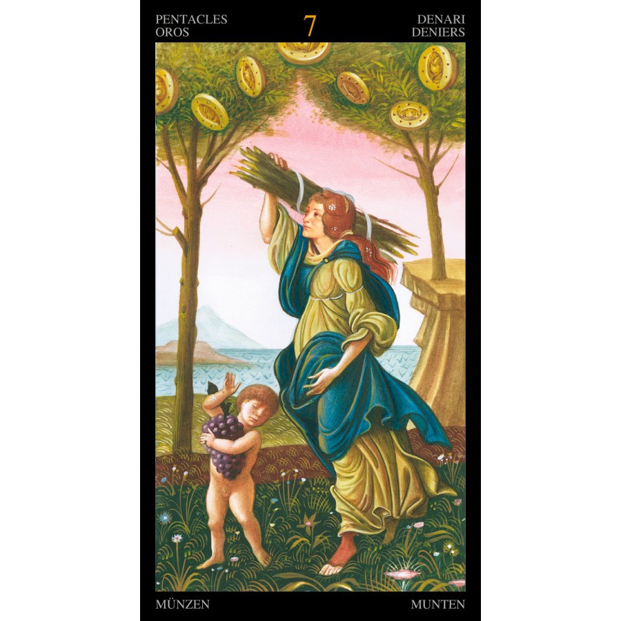 Bộ Bài Golden Botticelli Tarot (Mystic House Tarot Shop) - Bài Gốc Authentic Chính Hãng 100%