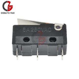 10Pcs KW11-3Z 5A 250V Microswitch 3Pin Tact Buckle Micro Sensitive cho thiết bị gia dụng