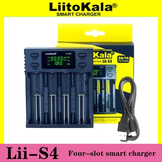 Liitokala Lii-S4 Lii-S2 Lii-S1 Sạc pin thông minh 18650 18350 18500 16340