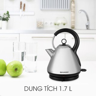 Bình Đun Siêu Tốc Sharp EKJ-17VSD-ST( 1,7L-BH 12 tháng)