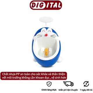 Bô tiểu bồn tiểu mini bệ vệ sinh trẻ em bô tiểu bé trai hình Doraemon thiên thần bé 12 tháng tuổi trở lên MA19