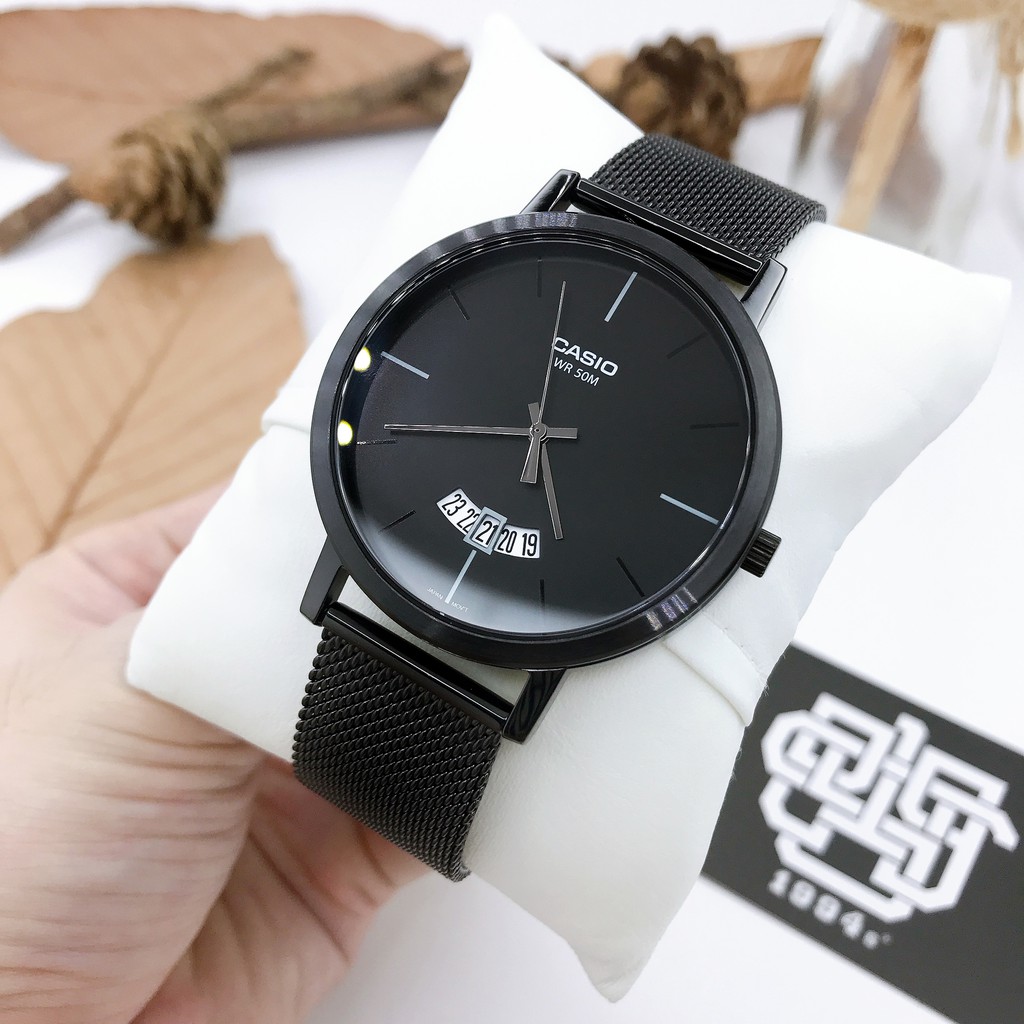 Đồng hồ nam Casio MTP-B100 Series chống nước 50m, size 43mm, hàng chính hãng