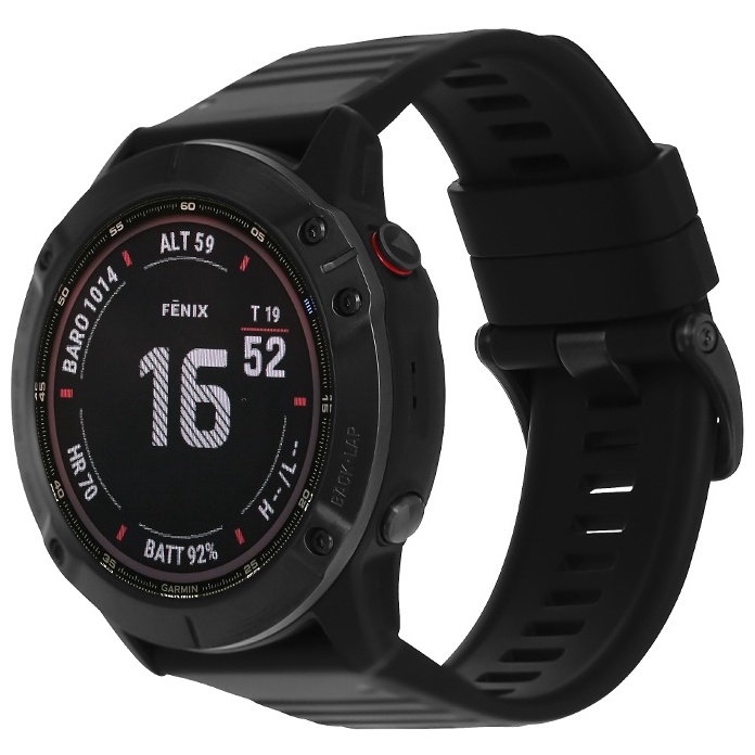 Đồng hồ thông minh Garmin Fenix 6X Sapphire kháng nước 10ATM đo nồng độ SPO2 màn hình MIP 1.3&quot; - Chính hãng BH 12 tháng