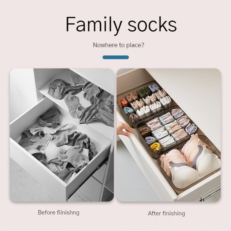 Hộp Đựng Quần Áo Chia Ngăn Tiện Lợi