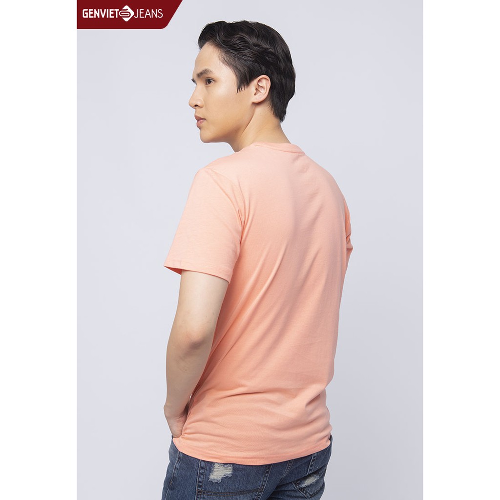 Áo Thun T-Shirt Nam Họa Tiết Summer Genviet T4321T1181