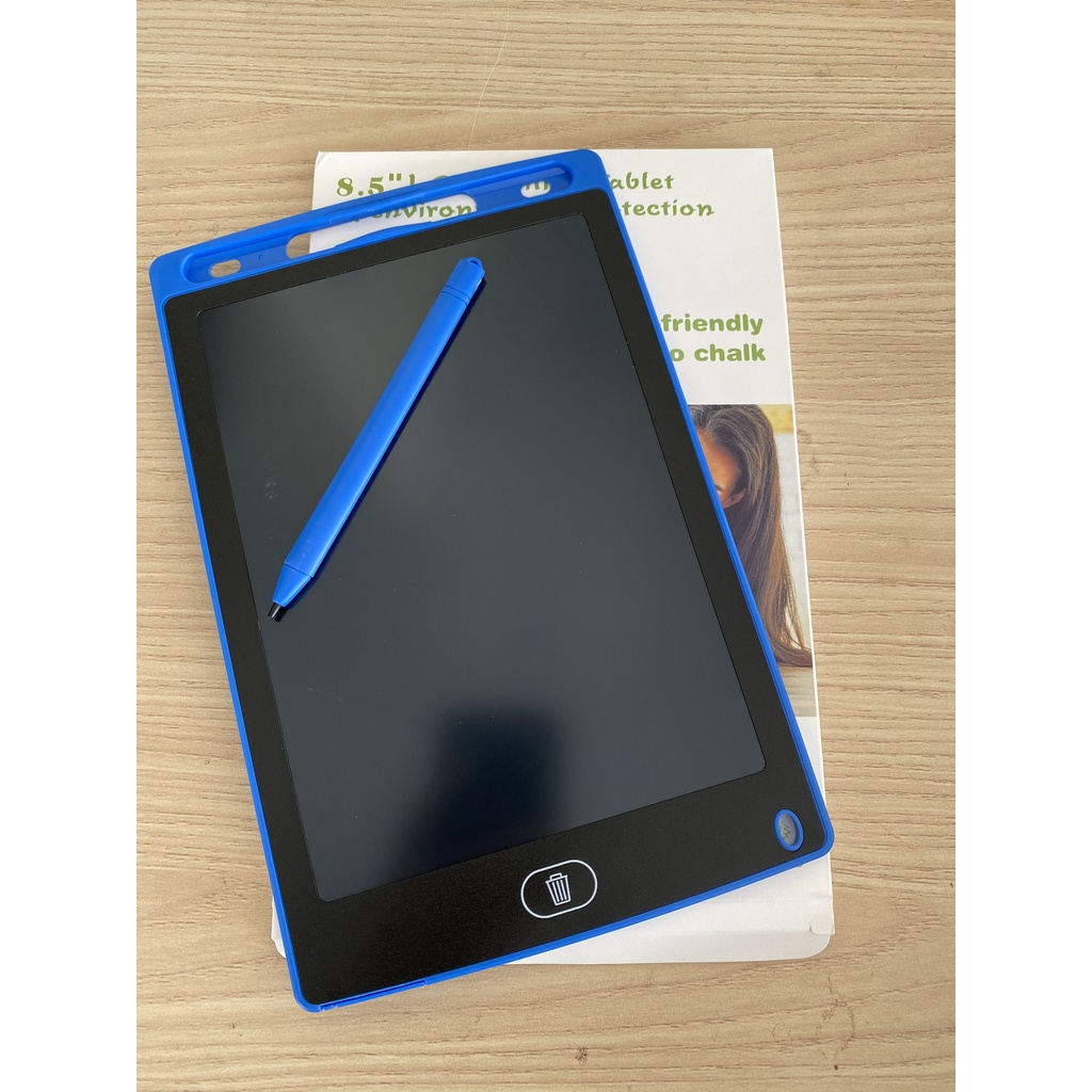 Bảng viết bảng vẽ tự xóa thông minh, Bảng LCD cho bé 1-8 tuổi cho bé vẽ hình, làm nháp toán học