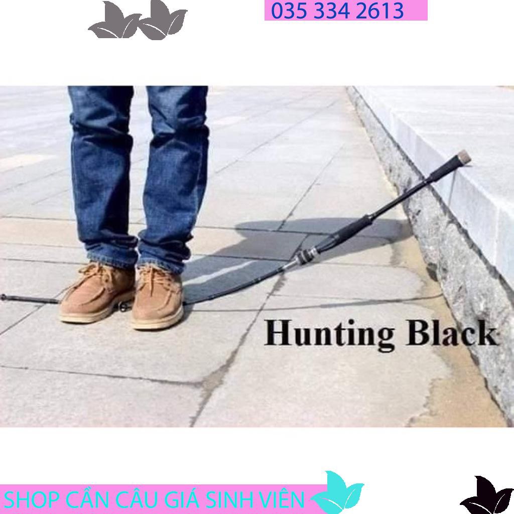 cần hunting BLack 3 khúc dài 2m7 máy đứng y hình cần cực khoẻ giá rẻ