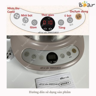 Máy Nhồi Ủ Bột Bear 5L 2018 HMJ-A50B1 (Dung tích 5L) Bảo Hành 12 Tháng