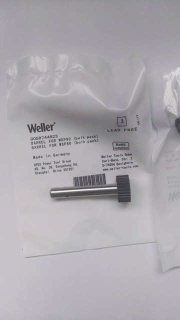 Chụp tay hàn Weller, mũi hàn Weller