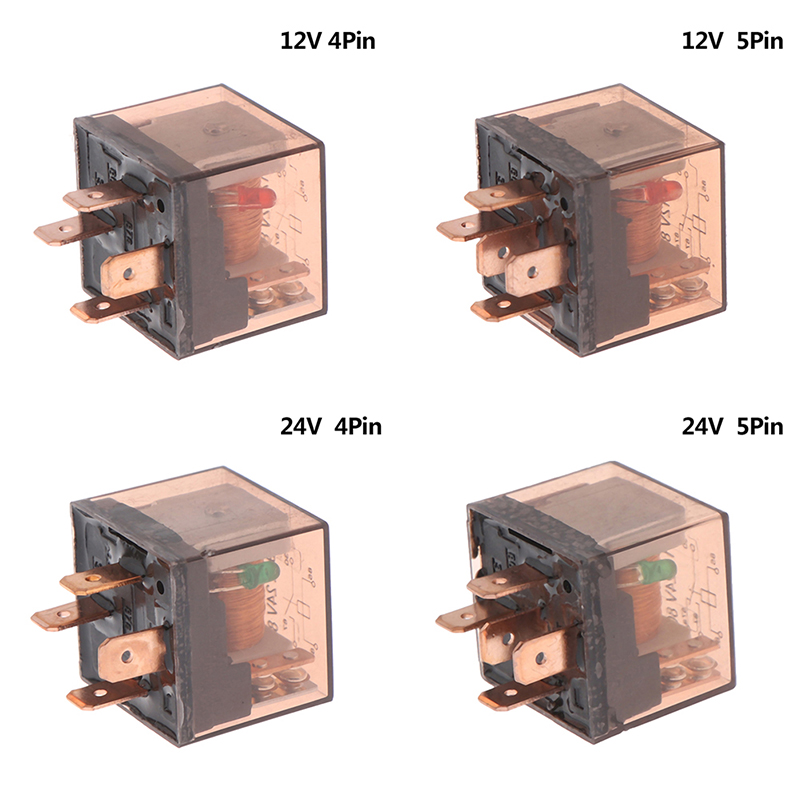Реле 24v 80a