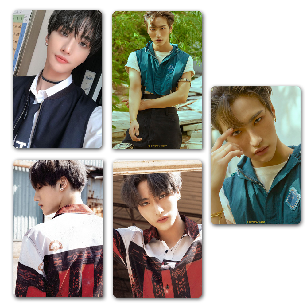 Nhãn Dán Trang Trí Hình Nam Ca Sĩ Ateez Zero