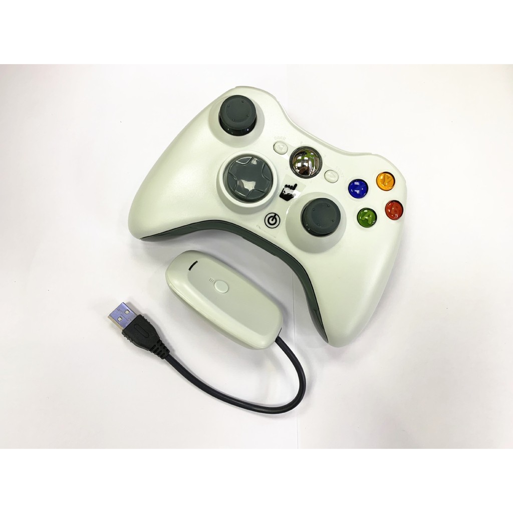 Tay Cầm Chơi Game không dây Xbox 360 Có Rung -Tay cầm không dây 2.4G cho PC, Smart TV, Laptop chơi full skill F04