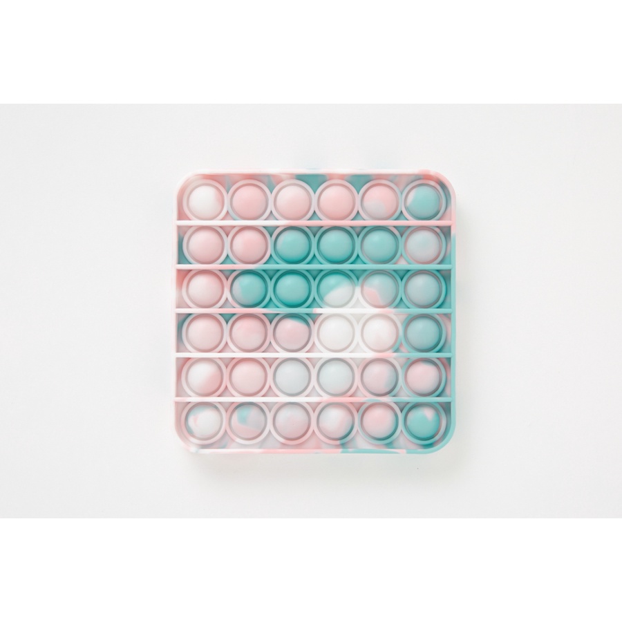 Đồ Chơi Bóp Bong Bóng ARTBOX Hàn Quốc Hình Vuông Phối Màu Pastel