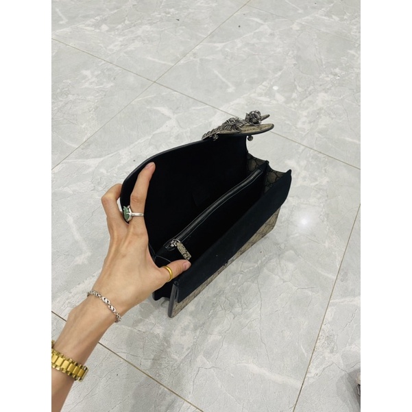 Túi xách đeo vai và đeo chéo gu chì size 25, toàn bộ ảnh thật shop chụp