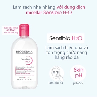 [ Hàng Pháp] Nước Tẩy Trang Bioderma-100ml