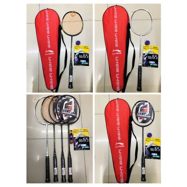 Vợt cầu lông LI-NING Khung cacrbon siêu hót( tặng dây đan và cuốn cán vợt)