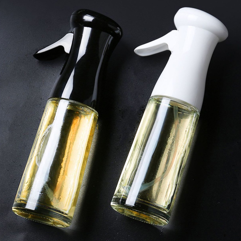 Bình Xịt Dầu Ăn Phun Sương Cho Nồi Chiên Không Dầu Cao Cấp Loại Lớn (Chai Thủy Tinh 200ml)