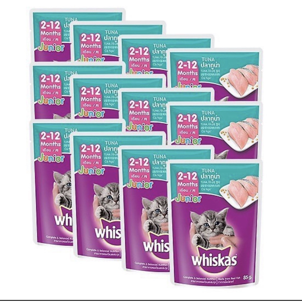 Pate mèo whiskas 85g - Pate cho mèo con và mèo trưởng thành