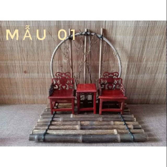 Bộ bàn ghế mini
