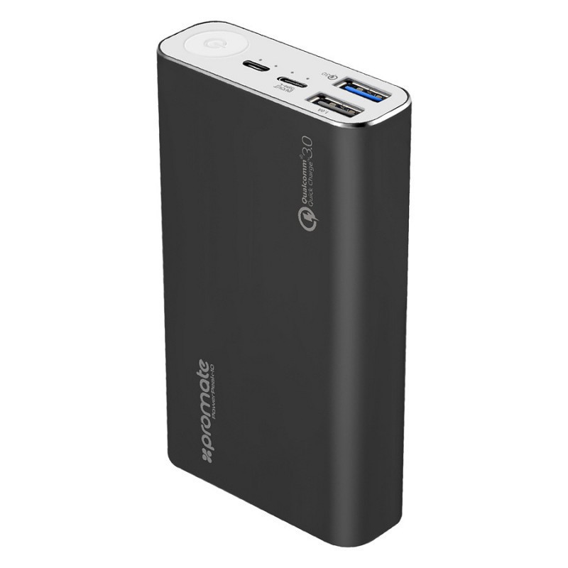 PIN SẠC DỰ PHÒNG PROMATE POWERPEAK-10 10000MAH Sạc Nhanh QC3.0