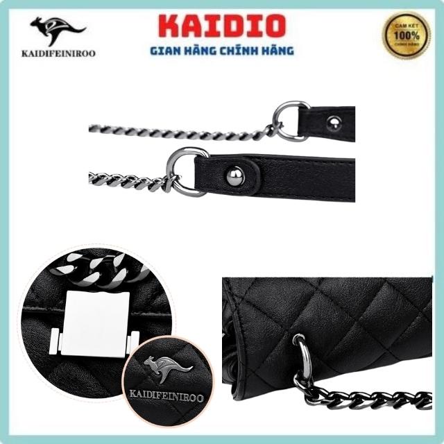Túi xách nữ công sở Hàn Quốc mini đẹp đeo chéo cao cấp Kaidifeiniroo KD02  Kaidio Size 25cm.