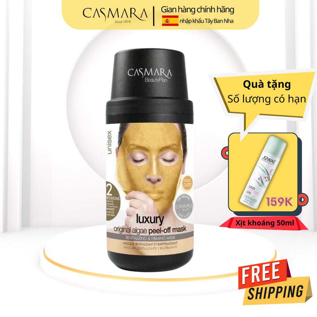 Hộp Mặt Nạ Vàng 24K CASMARA Luxury Mask Kit Dưỡng Da Xỉn Màu, Lão Hóa - Nhập khẩu Tây Ban Nha