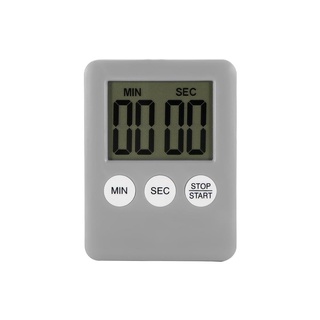 Fashion Simple Super Thin LCD Digital Screen Kitchen Timer Square Cooking Timer Count Up Countdown Alarm with burang