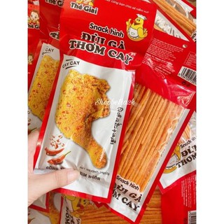 Gói snack hình đùi gà giòn