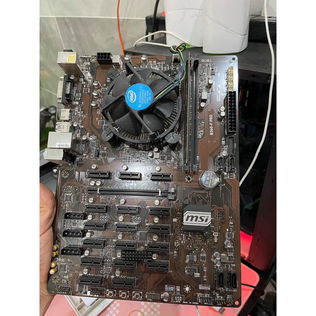 Maniboard B360 F Pro chuyên cày tiền số, và máy games đồ họa