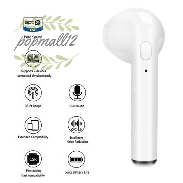 Fone de ouvido sem fio I7S TWS Bluetooth 4.2 fone de ouvido estéreo fone de ouvido com caixa de carga e microfone | BigBuy360 - bigbuy360.vn
