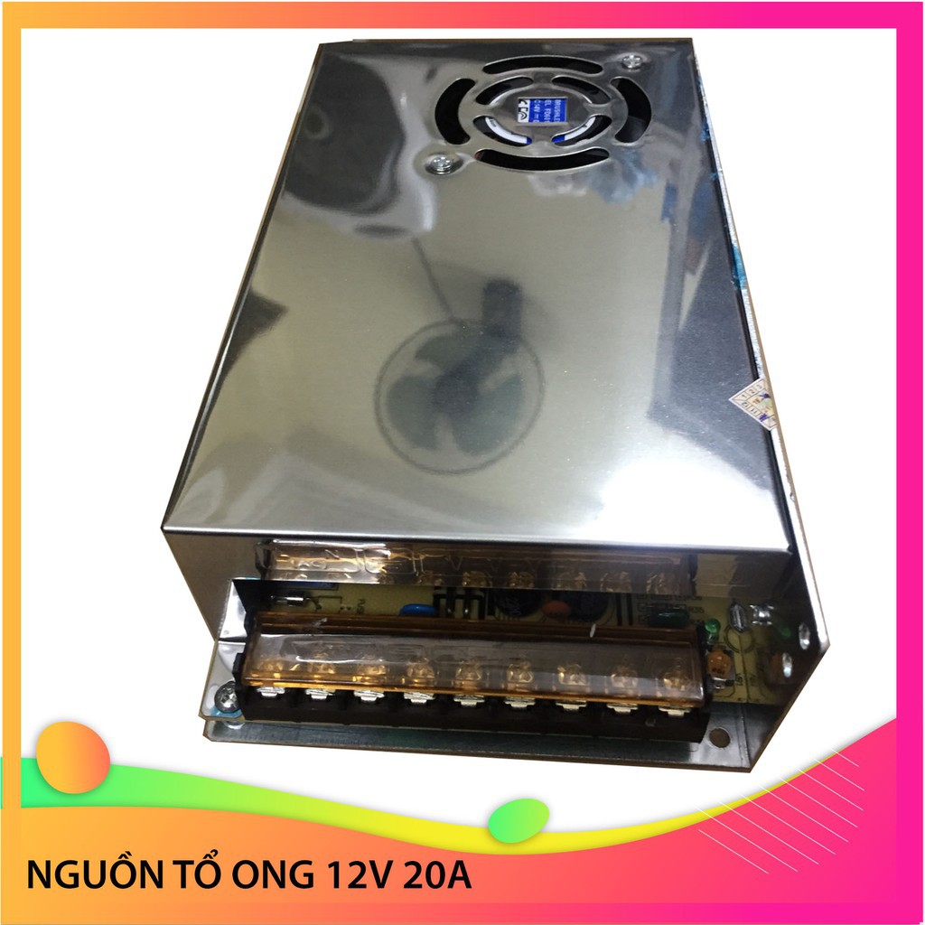 Nguồn Tổ Ong - Nguồn Xung 12V 30A- 20A- 10A Hàng chuyên dụng cho camera