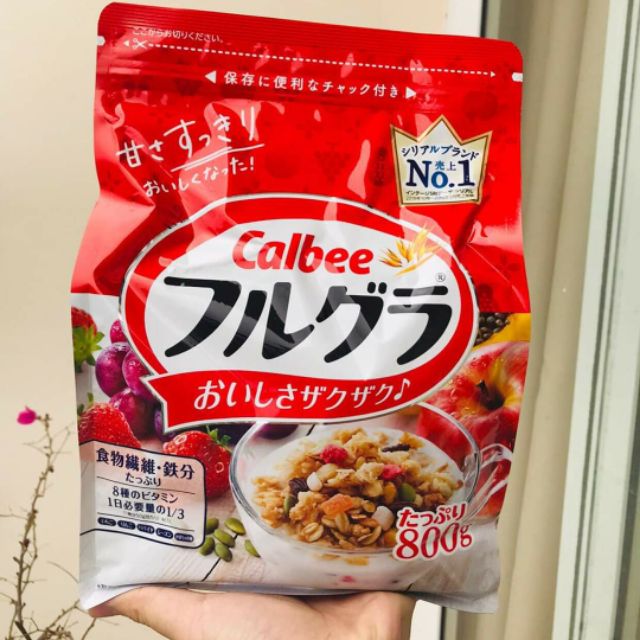 1 NGŨ CỐC CALBEE NHẬT