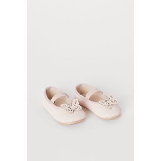 Giày búp bê đính bướm xinh bé gái sz 18/19; 20/21