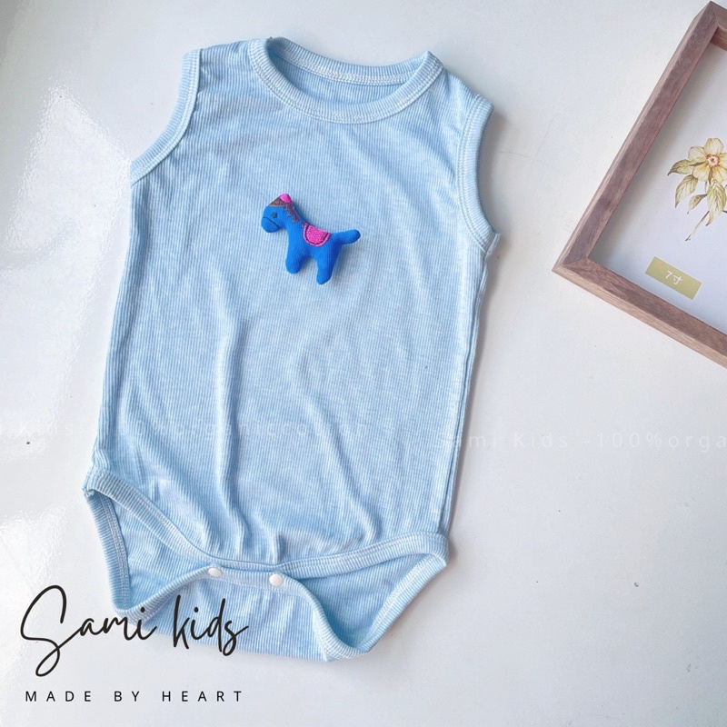 body sát nách cotton gân Hàn mềm mại