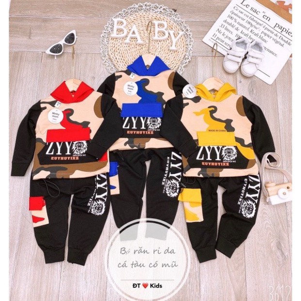 Xả Bộ quần áo  ZYY bé trai