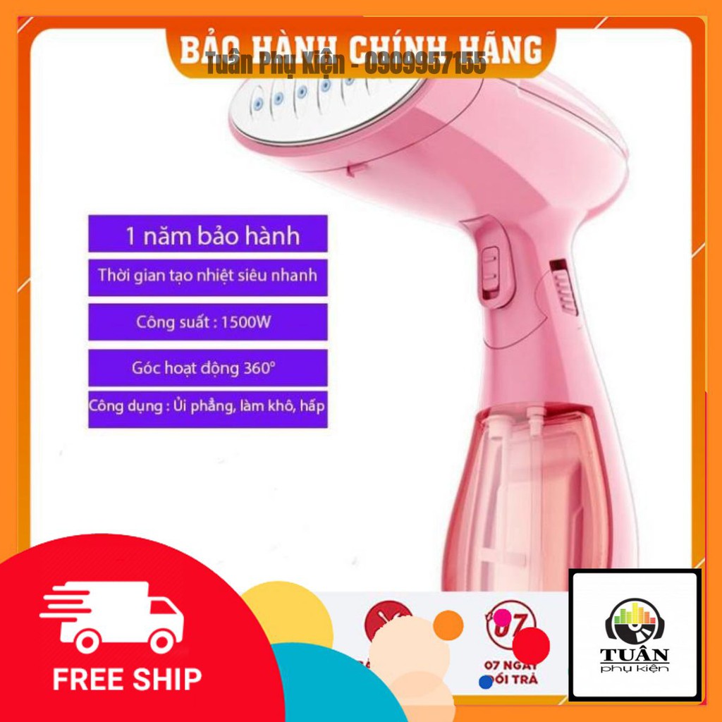 Bàn ủi hơi nước cầm tay gấp gọn, bàn là du lịch chính hãng Sokany bảo hành 12 tháng