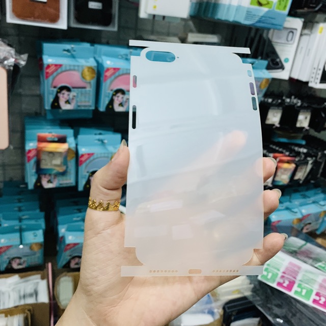 SUPER NANO PPF Miếng dán ppf nano cremic full toàn bộ lưng máy ip 7plus 8plus X XS XS max
