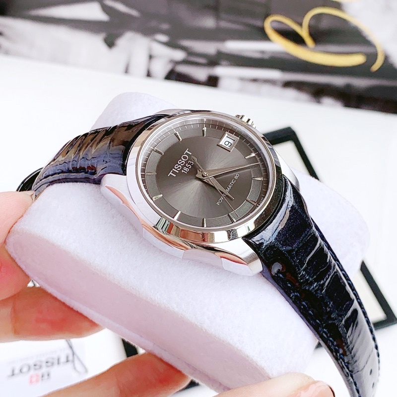 ĐỒNG HỒ NỮ CHÍNH HÃNG Tissot T035.207.16.061.00 Couturier Lady Powermatic 80