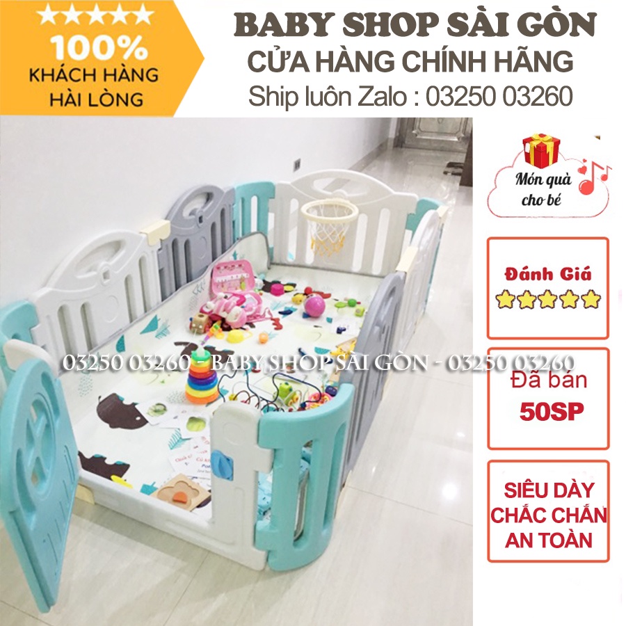 Quây cũi Nhựa Hàn Quốc Newber Kitty bo góc cao cấp 1m8x2m ( Siêu dày dặn - Siêu chắc chắn)