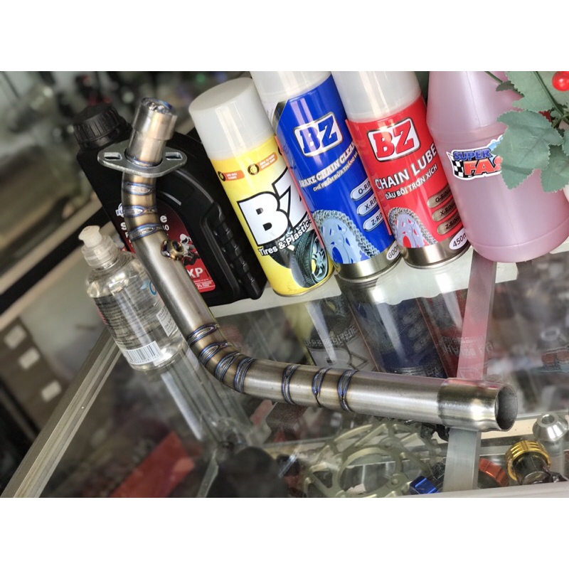Cổ pô titan cho sonic winner winner x mối hàn đẹp