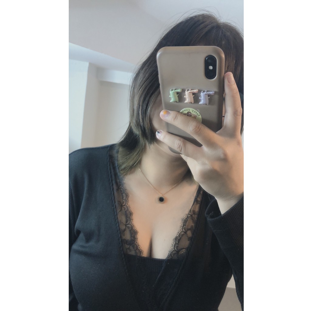 áo croptop bigsize , khoác bigsize , có viền ren nữ tính , hack được bắp tay to cho nàng mũm mĩm