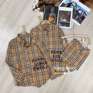 Áo sơ mi bbr chữ