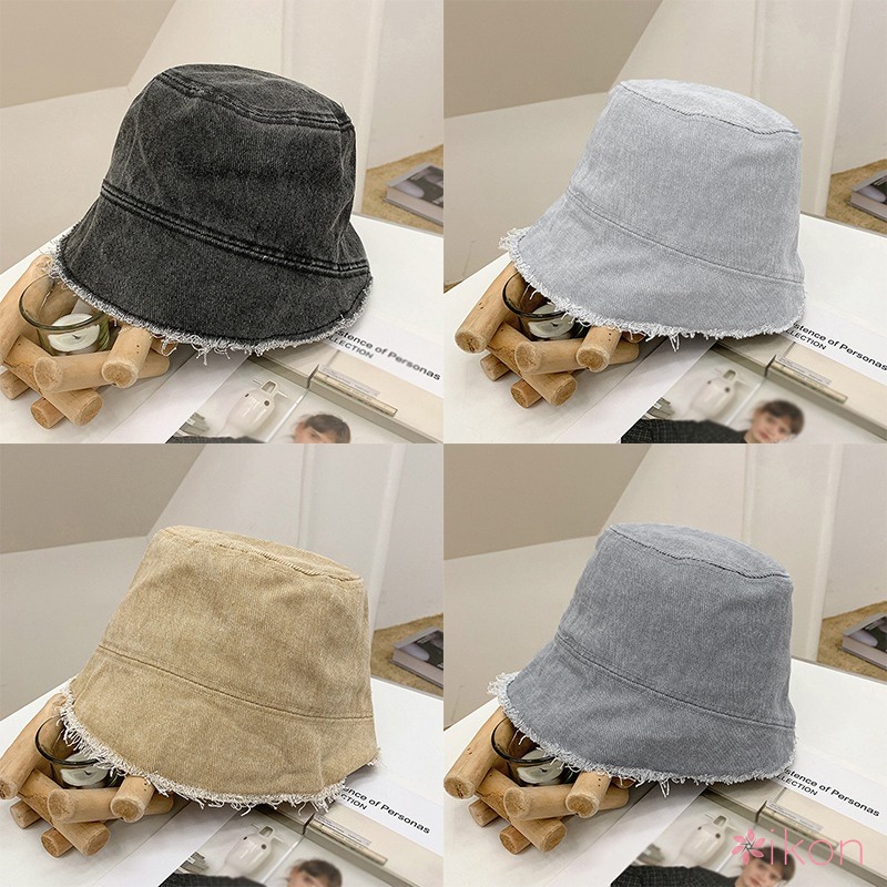 Nón Tai Bèo Denim Chống Nắng Phong Cách Hàn Quốc