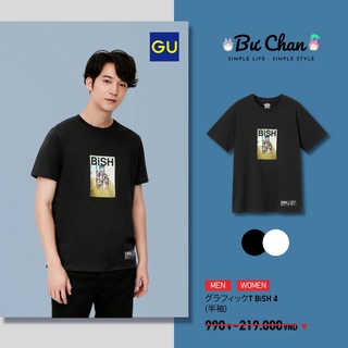Áo phông GU Nam/Nữ Bish 2 ❤️ (GU Nhật Chính Hãng)