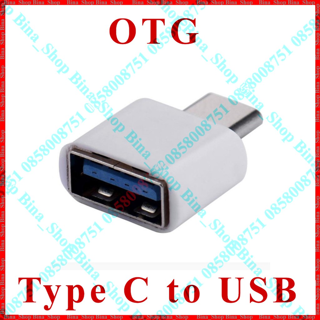 Đầu chuyển OTG micro USB/Type C sang USB trắng/đen