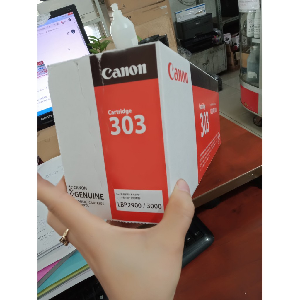 Máy in canon LBP 2900 sử dụng Hộp mực nào tại đường Nguyễn Thái Bình, Huỳnh Tấn Phát, Nguyễn Du tp HCM - Hộp mực 12A