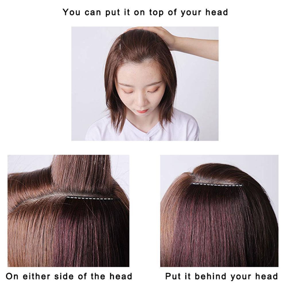 Tóc Nối Giả Thẳng Dài 10 / 15 / 20 / 25cm