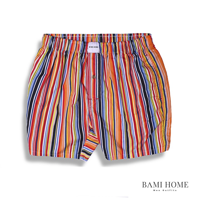 Quần short đùi mặc ngủ, mặc nhà BAMI HOME có túi tiện lợi đa dạng họa tiết QNCT1- 56 | BigBuy360 - bigbuy360.vn